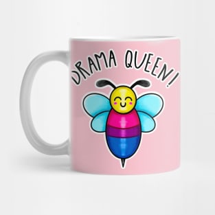 Kawaii LGBT Drama Queen. Bisexual Pride Flag Mug